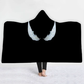 Film Venom Fierce Blanket with hat comfortable soft keep warm Blanket Black background European American style Blanket
Film Venom Fierce Blanket with hat comfortable soft keep warm Blanket Black background European American style Blanket