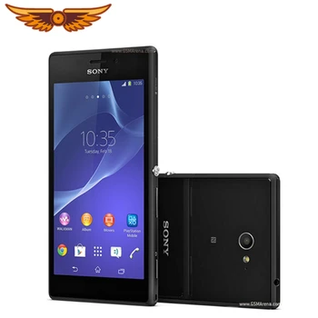 Original Sony Xperia M2 4.8 Inches Quad Core 1GB RAM 8GB ROM 8MP Camera 1080P Dual SIM Cards Refurbished Unlocked Cellphone