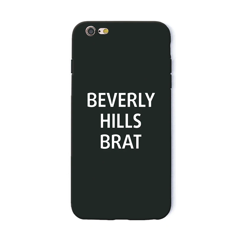 beverly hills brat phone case for iPhone X 6 7 8 plus 5 5s 6s se for Apple 10 soft Silicone black cover best design Housing
beverly hills brat phone case for iPhone X 6 7 8 plus 5 5s 6s se for Apple 10 soft Silicone black cover best design Housing