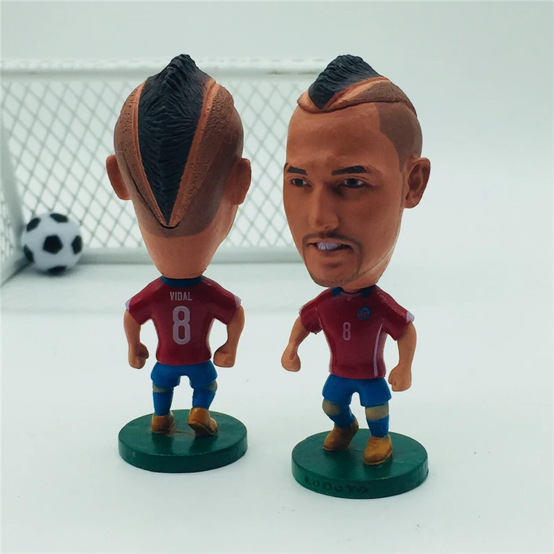 Soccerwe Soccer Star Doll for 2018 Soccer Cup Collections Chile 8# Arturo Vidal Figure Red Kit
Soccerwe Soccer Star Doll for 2018 Soccer Cup Collections Chile 8# Arturo Vidal Figure Red Kit