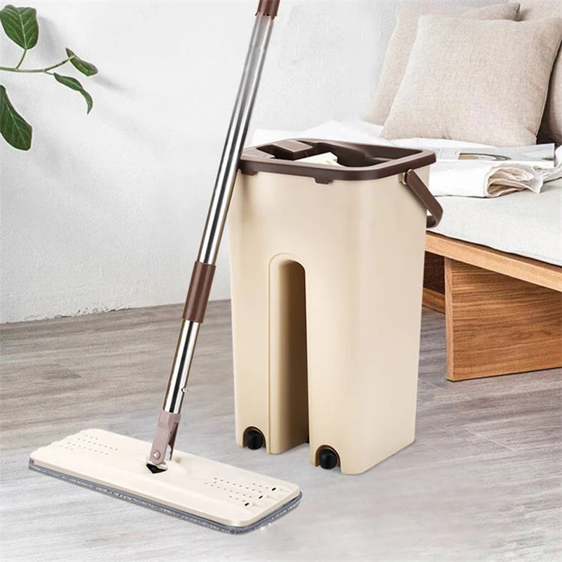 Free Wringing Flat Mop Telescopic Comfortable Handle Mop Floor Cleaning Tool For Living Room Kitchen Lazy Spin Mop Cleaning Tool 
Free Wringing Flat Mop Telescopic Comfortable Handle Mop Floor Cleaning Tool For Living Room Kitchen Lazy Spin Mop Cleaning Tool