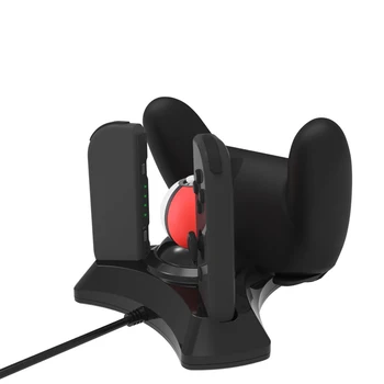 4 in 1 Charging Stand Dock for Nintend Switch Joy-con Controller Pokeball Plus NS Switch Pro Handle Charging Station Charger
4 in 1 Charging Stand Dock for Nintend Switch Joy-con Controller Pokeball Plus NS Switch Pro Handle Charging Station Charger