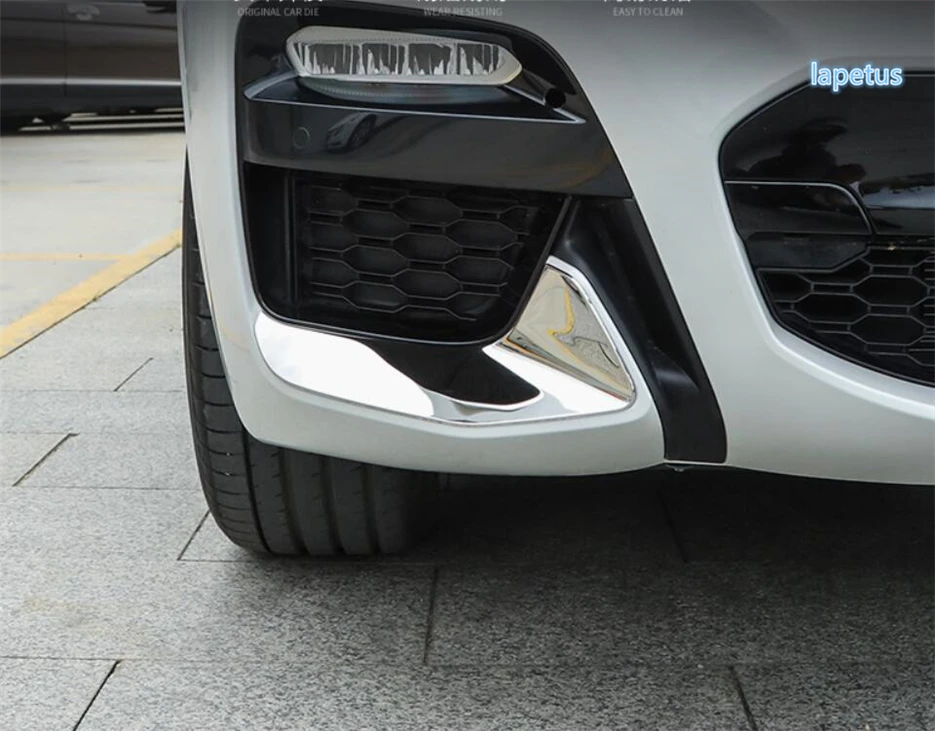 Lapetus Front Fog Lights Lamp Eyelid Eyebrow Decoration Frame Cover Trim 2 Pcs / Set Stainless Steel For BMW X3 G01 2018 2019
Lapetus Front Fog Lights Lamp Eyelid Eyebrow Decoration Frame Cover Trim 2 Pcs / Set Stainless Steel For BMW X3 G01 2018 2019