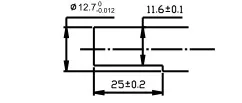 12.7 flat milling.