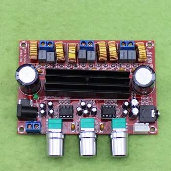 XH-M139 2.1 channel digital amplifier board 12V-24V wide voltage TPA3116D2 2*50W+100W
XH-M139 2.1 channel digital amplifier board 12V-24V wide voltage TPA3116D2 2*50W+100W