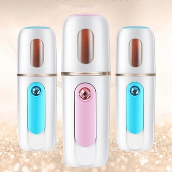 Portable Usb Mist Sprayer Facial Nebulizer Steamer Moisturizing Skin Care Mini 20Ml Face Spray Beauty Instruments
Portable Usb Mist Sprayer Facial Nebulizer Steamer Moisturizing Skin Care Mini 20Ml Face Spray Beauty Instruments