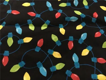 100x110cm Christmas rainbow lights 100% Cotton Fabric Printed Fabrics Patchwork Material for DIY
100x110cm Christmas rainbow lights 100% Cotton Fabric Printed Fabrics Patchwork Material for DIY
