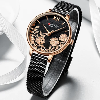 2019 CURREN Women Watches Beautiful Unique Design Dial Leather Quartz Wristwatch Clock Female Fashion Dress Watch Montre femme
2019 CURREN Women Watches Beautiful Unique Design Dial Leather Quartz Wristwatch Clock Female Fashion Dress Watch Montre femme