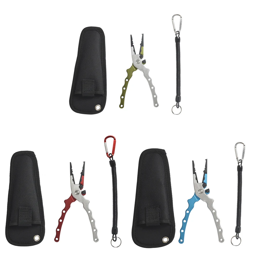 Universal Aluminium Alloy Fishing Pliers Folding Grip Tongs Stainless Steel Fish Controller Tackle Tool Set
Universal Aluminium Alloy Fishing Pliers Folding Grip Tongs Stainless Steel Fish Controller Tackle Tool Set