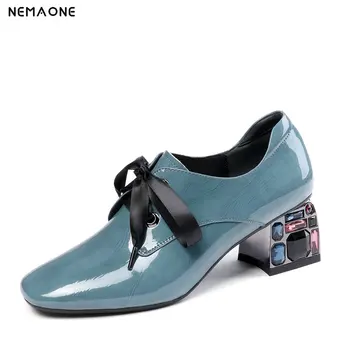 NEMAONE Women pumps 2019 Brand Design crystal Heeled High Quality Genuine Leather Women Pumps New Arrival Fashion Shoes Woman
NEMAONE Women pumps 2019 Brand Design crystal Heeled High Quality Genuine Leather Women Pumps New Arrival Fashion Shoes Woman