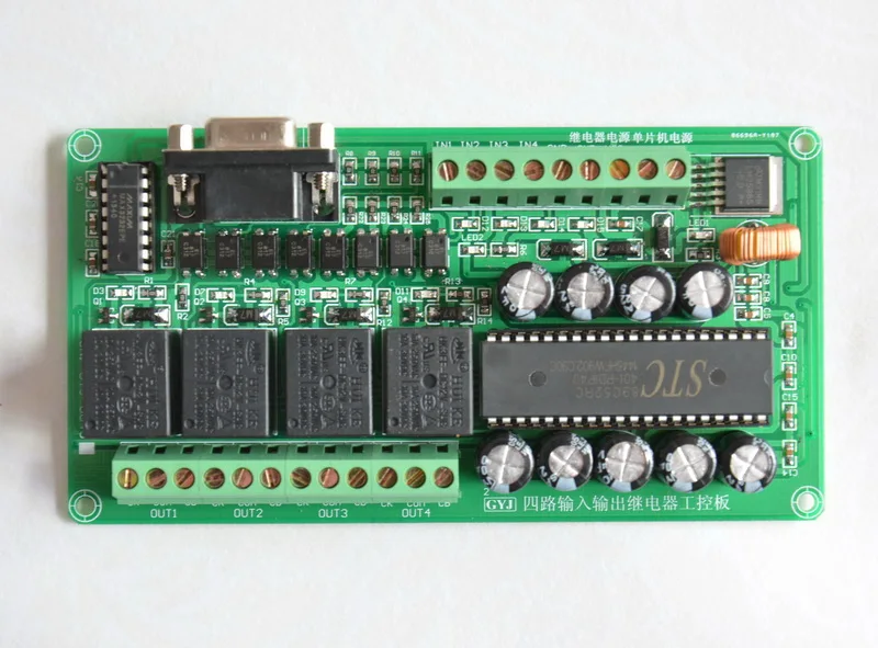 free shipping 24V four input and output isolation relay development board / industrial board
free shipping 24V four input and output isolation relay development board / industrial board