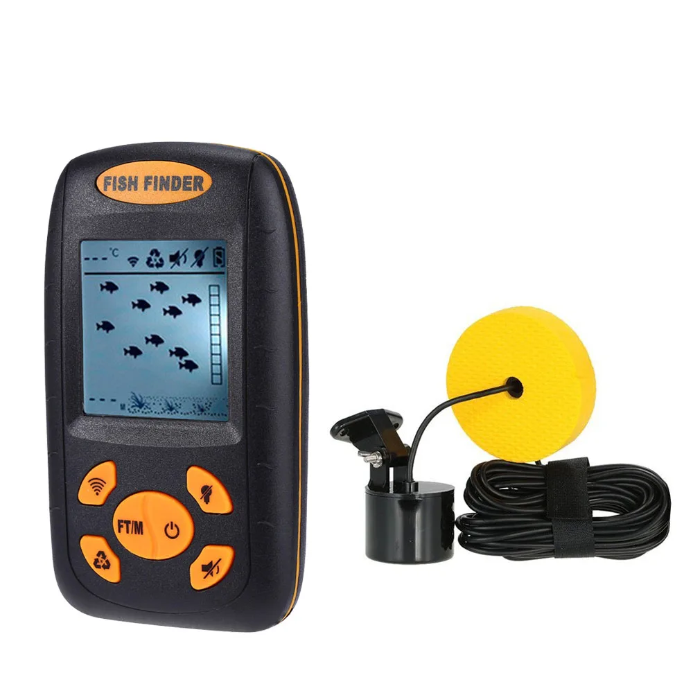 Smart Kingfisher Portable Fish Finder Sonar Sensor Handheld Fishfinder Wired Fish Detector Locator Detection
Smart Kingfisher Portable Fish Finder Sonar Sensor Handheld Fishfinder Wired Fish Detector Locator Detection