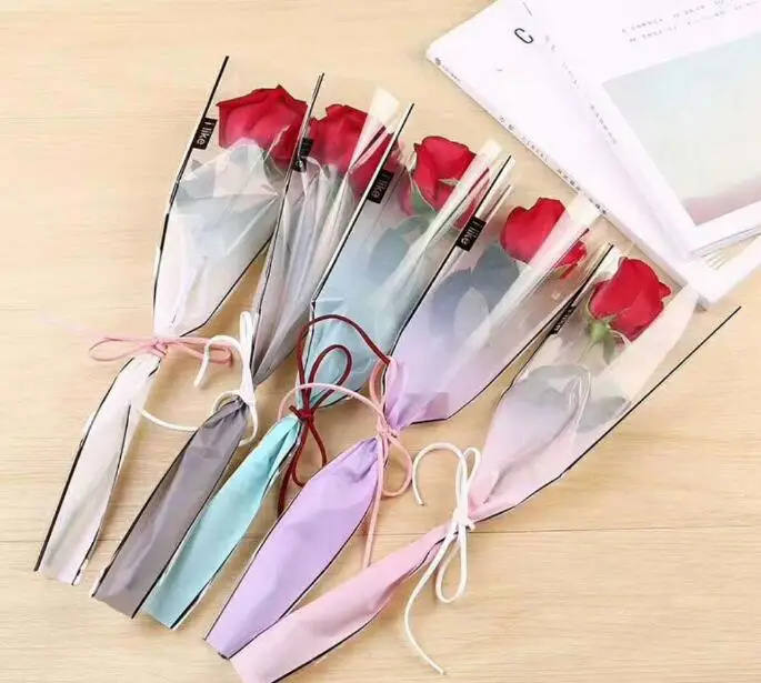50pcs High Grade Wrapping Transparency Valentine's Gift Packaging Poly Bag for Rose Flower Floral Packaging Materials Accessory
50pcs High Grade Wrapping Transparency Valentine's Gift Packaging Poly Bag for Rose Flower Floral Packaging Materials Accessory