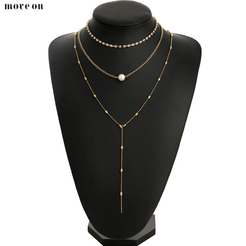 Bohemia Bijoux Multi Layer Simple Pearl Pendant Choker Long Necklace Charms Fashion Clavicular Jewelry For Women Men Gifts
Bohemia Bijoux Multi Layer Simple Pearl Pendant Choker Long Necklace Charms Fashion Clavicular Jewelry For Women Men Gifts