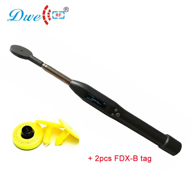 DWE CC RF control card readers long stick animal tag scanner 134.2khz livestock rfid ear tag reader
DWE CC RF control card readers long stick animal tag scanner 134.2khz livestock rfid ear tag reader