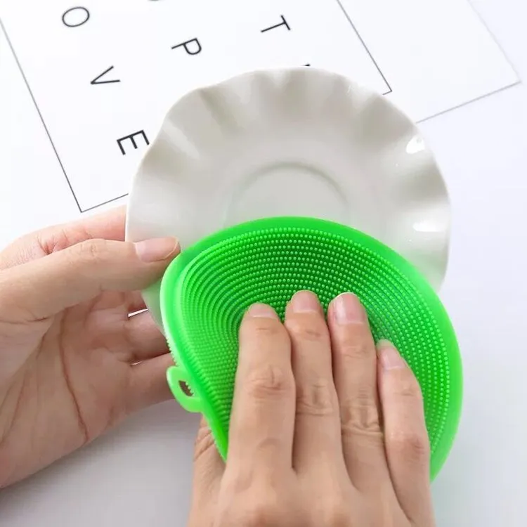 Multi functional decontamination silica gel washing dish brush kitchen decontamination non stick oil washing pot cloth
Multi functional decontamination silica gel washing dish brush kitchen decontamination non stick oil washing pot cloth