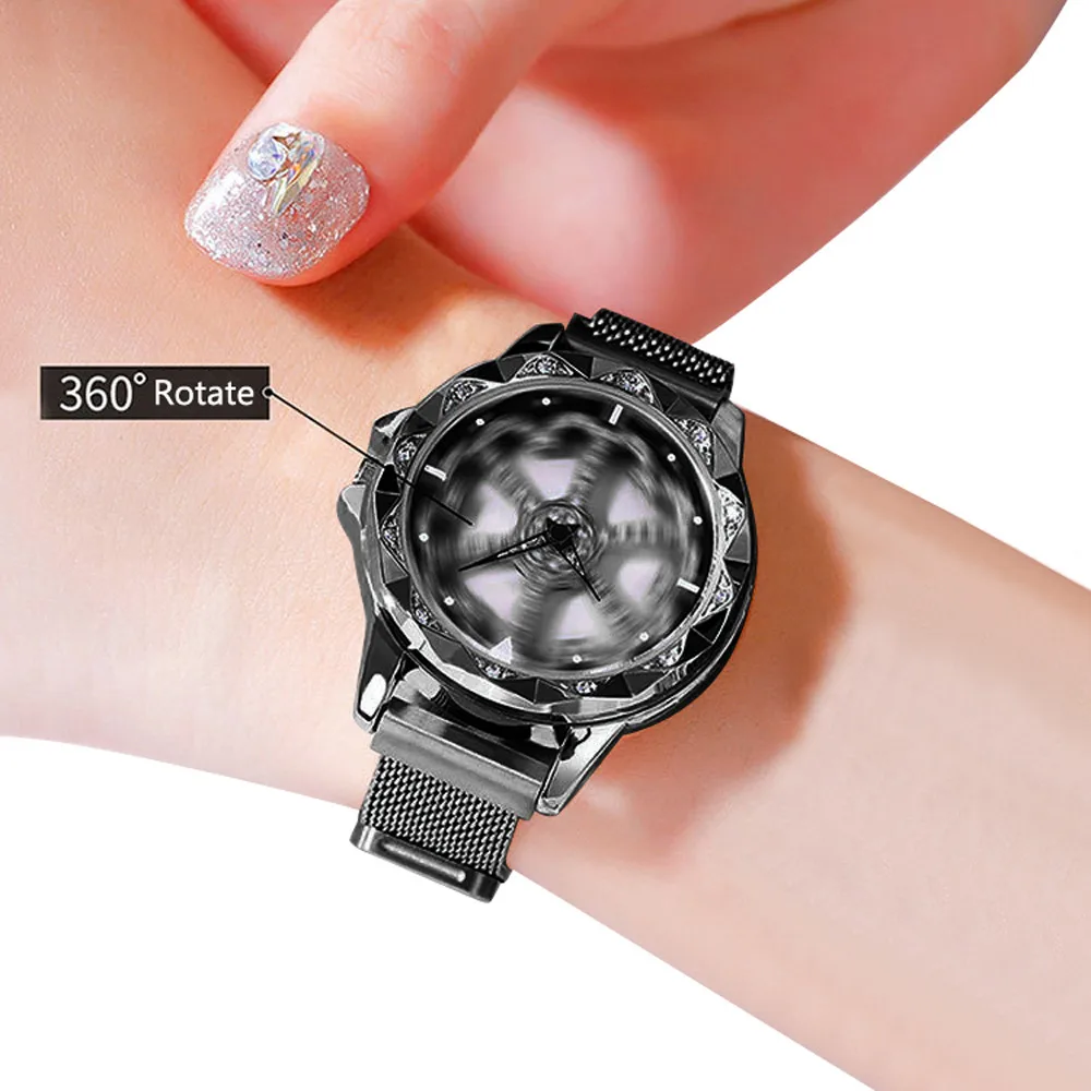 watch women bayan kol saati quartz wristwatches ladies Dial Rotation Magnetic Attraction Wrist Steel Strap Quartz Watches T510
watch women bayan kol saati quartz wristwatches ladies Dial Rotation Magnetic Attraction Wrist Steel Strap Quartz Watches T510