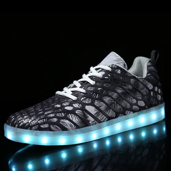 2020 Summer Led Fiber Optic Shoes for Men Women USB Recharge Glowing Sneakers Man Light Up Shoes Sports Shoes EUR 35-46
2020 Summer Led Fiber Optic Shoes for Men Women USB Recharge Glowing Sneakers Man Light Up Shoes Sports Shoes EUR 35-46