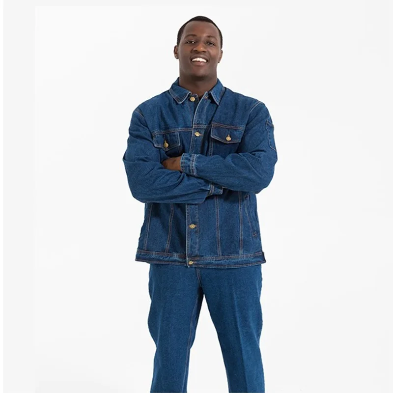 Labour Protection Electrician Auto Service Men Overall Repairman Denim Wear-resistant Uniforms Long Sleeve Workshop Suit,J2
Labour Protection Electrician Auto Service Men Overall Repairman Denim Wear-resistant Uniforms Long Sleeve Workshop Suit,J2