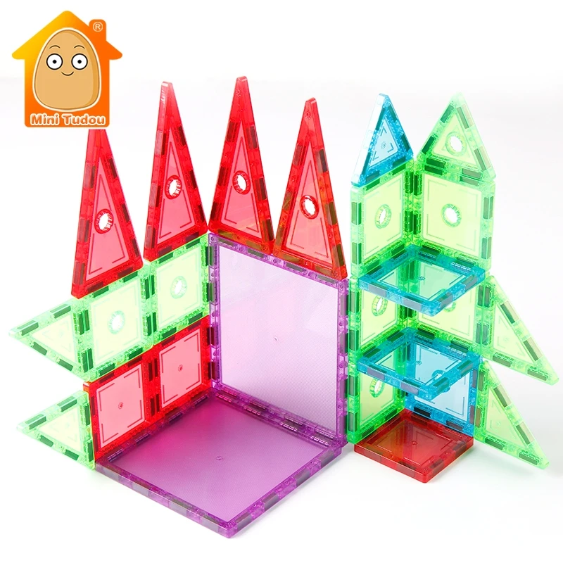 Magnet Game 72-98PCS Magnetic Tiles Transparentes Magnetic Constructor Building Blocks Toys For Kids
Magnet Game 72-98PCS Magnetic Tiles Transparentes Magnetic Constructor Building Blocks Toys For Kids