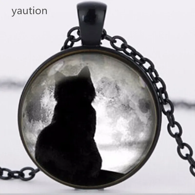NEW cat glass pendant necklace charm glass Cabochon silver chain Necklaces jewelry statement necklace
NEW cat glass pendant necklace charm glass Cabochon silver chain Necklaces jewelry statement necklace