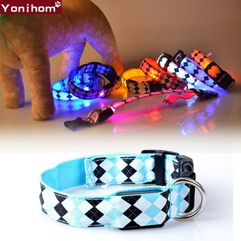 Collar for Dogs LED Luminous Dog Collar Light Night Safety Cute Collars Perro Nylon Glowing Electric Collars for Dogs Chihuahua
Collar for Dogs LED Luminous Dog Collar Light Night Safety Cute Collars Perro Nylon Glowing Electric Collars for Dogs Chihuahua