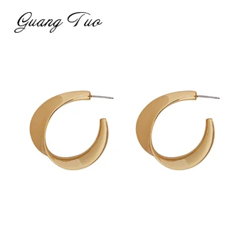New Earrings Texture Metal Shiny Curved Earrings For Women Personality Daily Simple Ear Jewelry Earring Wholesale
New Earrings Texture Metal Shiny Curved Earrings For Women Personality Daily Simple Ear Jewelry Earring Wholesale