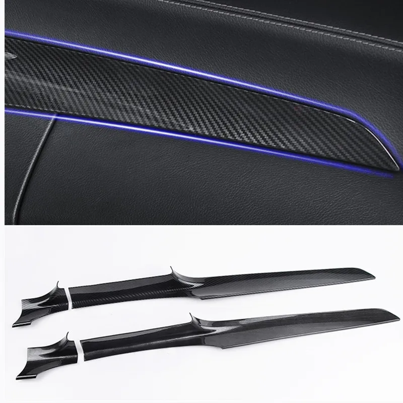 ABS Center Console Dashboard Trim Strips 2pcs For Mercedes Benz C Class W205 180 200 GLC X253 260 2015-18 LHD Carbon Fiber Color
ABS Center Console Dashboard Trim Strips 2pcs For Mercedes Benz C Class W205 180 200 GLC X253 260 2015-18 LHD Carbon Fiber Color