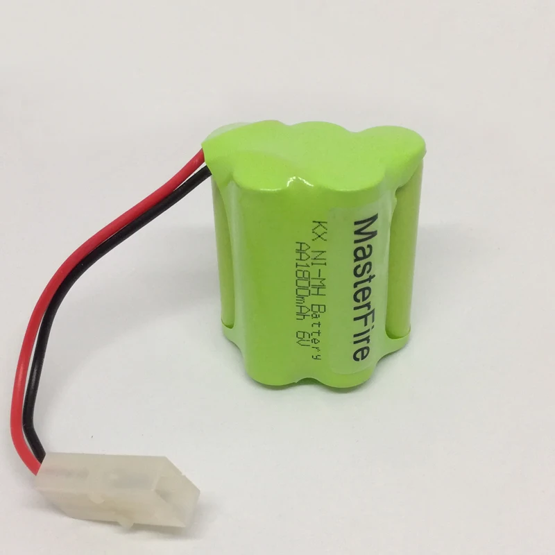 MasterFire New Original 6V AA 1800mah Ni-MH Battery Pack Rechargeable Batteries With Plugs
MasterFire New Original 6V AA 1800mah Ni-MH Battery Pack Rechargeable Batteries With Plugs