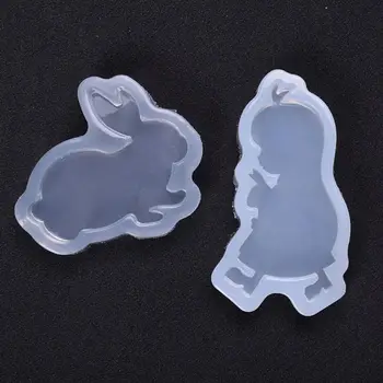 2Pcs Rabbit and Girl Silicone Mold DIY Resin Jewelry Pendant Craft Baking Tool Making Mold Moulds Epoxy Resin Mould Crafts New
2Pcs Rabbit and Girl Silicone Mold DIY Resin Jewelry Pendant Craft Baking Tool Making Mold Moulds Epoxy Resin Mould Crafts New