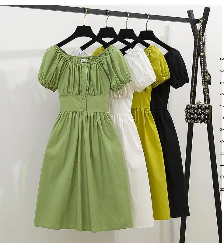 2019 New arrival girls casual green slim dresses women's fashion summer holiday beach soft black white elegant vestidos F #A314
2019 New arrival girls casual green slim dresses women's fashion summer holiday beach soft black white elegant vestidos F #A314
