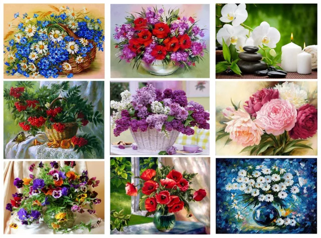 Full Diamond Diamond Embroidered 5d diy Diamond Painted Flower Cross Stitch Diamond Mosaic Picture Rhinestone Home Decor
Full Diamond Diamond Embroidered 5d diy Diamond Painted Flower Cross Stitch Diamond Mosaic Picture Rhinestone Home Decor