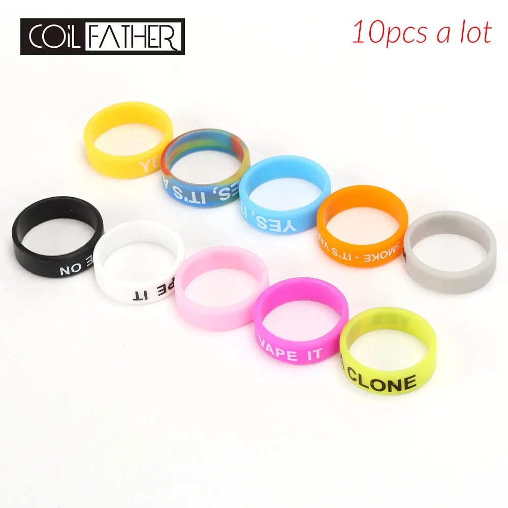 10pcs/lot Vape Band Silicon Ring for Mech Mods RDA Anti slip Protect Vape Electronic Cigarette
10pcs/lot Vape Band Silicon Ring for Mech Mods RDA Anti slip Protect Vape Electronic Cigarette