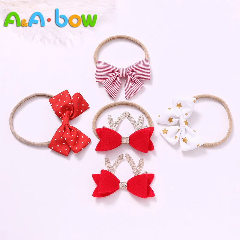 5pcs/lot Christmas headwear headband Girls Hair Accessories Colorful Bowknot Elastic Hair Bands Girls bow hairpins Hair headband
5pcs/lot Christmas headwear headband Girls Hair Accessories Colorful Bowknot Elastic Hair Bands Girls bow hairpins Hair headband