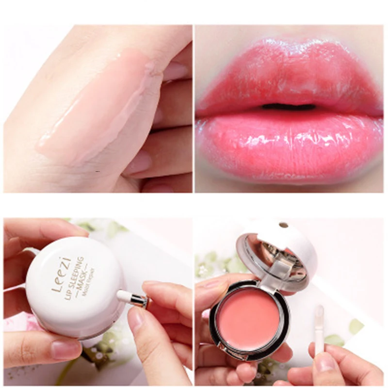 Leezi moisturizing lip mask cream for lip care Repair crack lips Rose Essential Oil lip plumper gel with brush MA021
Leezi moisturizing lip mask cream for lip care Repair crack lips Rose Essential Oil lip plumper gel with brush MA021