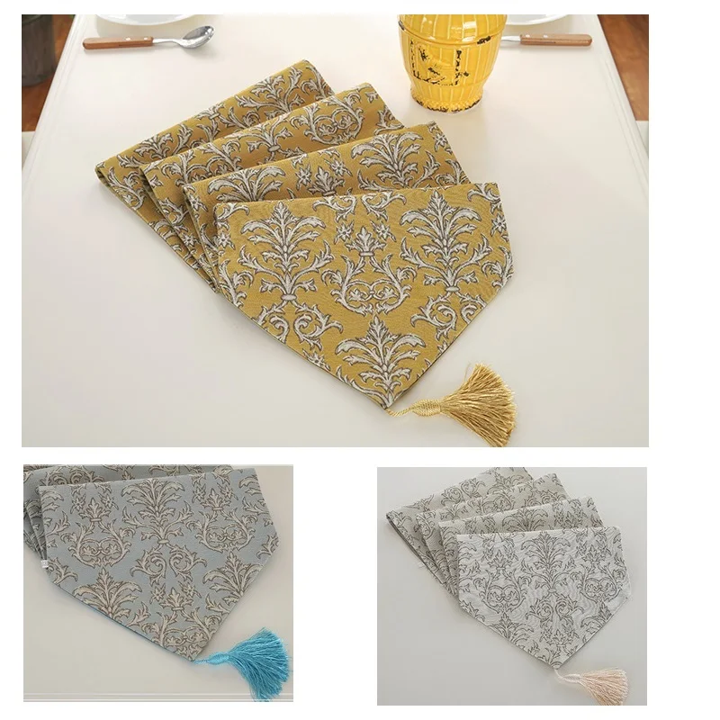 Junwell European Modern Table Runner Jacquard Runner Table Cloth With Tassels Home Textile Dining table Decoration tafelloper
Junwell European Modern Table Runner Jacquard Runner Table Cloth With Tassels Home Textile Dining table Decoration tafelloper