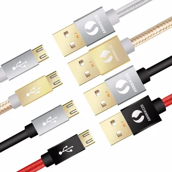 Nylon Micro USB Cable 2A Fast Charger USB Data Cable Mobile Phone USB Charger Cable For Samsung Galaxy Huawei
Nylon Micro USB Cable 2A Fast Charger USB Data Cable Mobile Phone USB Charger Cable For Samsung Galaxy Huawei