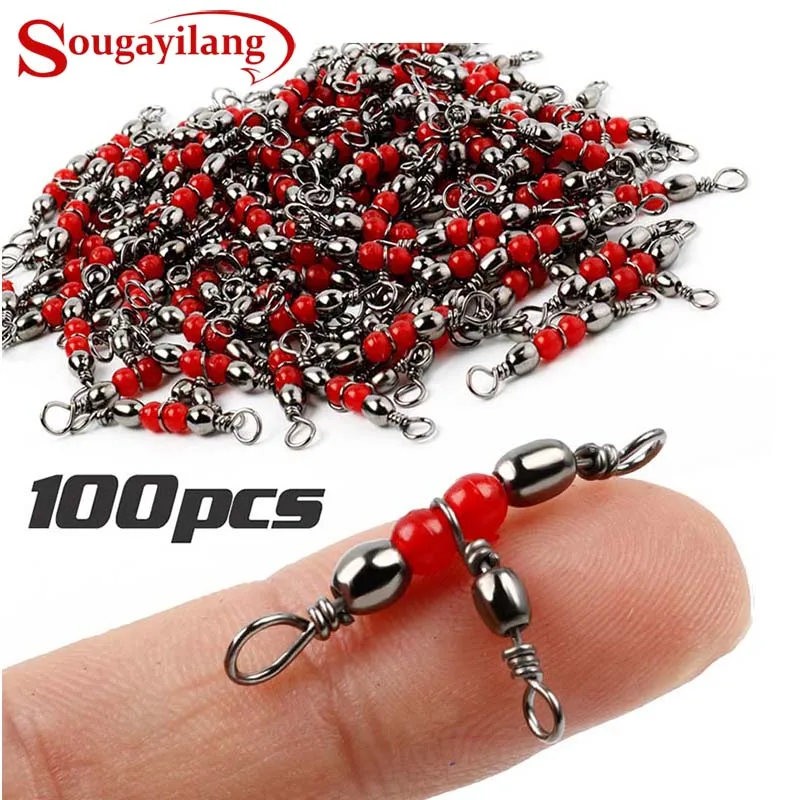 Sougayilang 100pcs Fishing Tackle 3-way Fishing Swivel Tangle Fishing Swivel Rolling Swivels Brass Barrel Accessories Fishing
Sougayilang 100pcs Fishing Tackle 3-way Fishing Swivel Tangle Fishing Swivel Rolling Swivels Brass Barrel Accessories Fishing