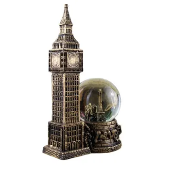 European Retro Architecture French London Big Ben Crystal Ball Figurines Resin Craft Teacher's Day Gift Home Decor Business Gift
European Retro Architecture French London Big Ben Crystal Ball Figurines Resin Craft Teacher's Day Gift Home Decor Business Gift