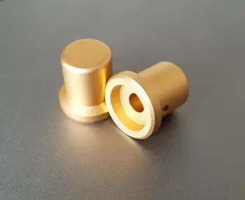 Gold Diameter 20mm high 20mm solid aluminum volume knob potentiometer knob HIFI audio volume knob
Gold Diameter 20mm high 20mm solid aluminum volume knob potentiometer knob HIFI audio volume knob