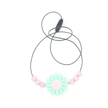 Fashion Infant Baby Lovely Sunflower Beads Silicone Pendant Necklace Chewing Teether Toy
Fashion Infant Baby Lovely Sunflower Beads Silicone Pendant Necklace Chewing Teether Toy