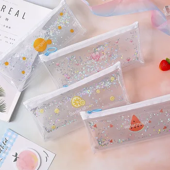 Girls Kawaii Pvc Sequin Animal Pencilcase for Student Rabbit Flower Pen Pouch Storage Bags Cute Office Stationery C8 D5 
Girls Kawaii Pvc Sequin Animal Pencilcase for Student Rabbit Flower Pen Pouch Storage Bags Cute Office Stationery C8 D5