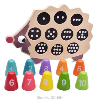 New 1 Set Educational Wooden Toy Montessori Toys Math Toy Cartoon Colorful Hedgehog Matching Number Infant Baby Birthday Gift
New 1 Set Educational Wooden Toy Montessori Toys Math Toy Cartoon Colorful Hedgehog Matching Number Infant Baby Birthday Gift