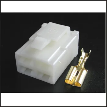 100SET Male female wire connector 4 pin connector terminal Plugs socket Fuse box Wire harness Soft Jacket DJ7042-6.3-21
100SET Male female wire connector 4 pin connector terminal Plugs socket Fuse box Wire harness Soft Jacket DJ7042-6.3-21