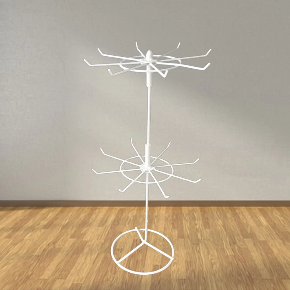 Trinkets Iron Art Storage Jewelry Elegant Dual Layer Detachable Sturdy Display Shelf Rotatable Rack Holder Non-Slip Practical
Trinkets Iron Art Storage Jewelry Elegant Dual Layer Detachable Sturdy Display Shelf Rotatable Rack Holder Non-Slip Practical