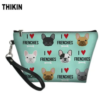 THIKIN Make Up Bag for Women French Bulldog Printing Casual Makeup Case Women's Toiletry Bag Organizer for Cosmetics Ladies
THIKIN Make Up Bag for Women French Bulldog Printing Casual Makeup Case Women's Toiletry Bag Organizer for Cosmetics Ladies