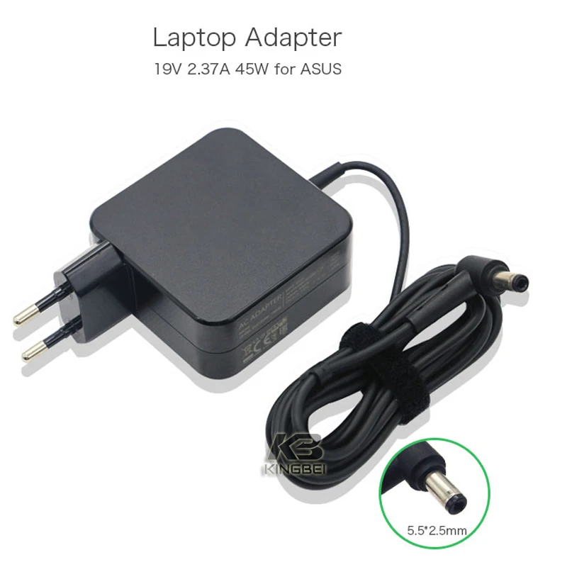 45W 19V 2.37A EU US AC DC Adapter for Asus X555L X555LA X555LB Compatible W15-045N2A PA-1450-55 Laptop Power Supply 5.5mm
45W 19V 2.37A EU US AC DC Adapter for Asus X555L X555LA X555LB Compatible W15-045N2A PA-1450-55 Laptop Power Supply 5.5mm