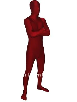 

Purplish Red Fullbody Tight Lycra Spandex Zentai Suit