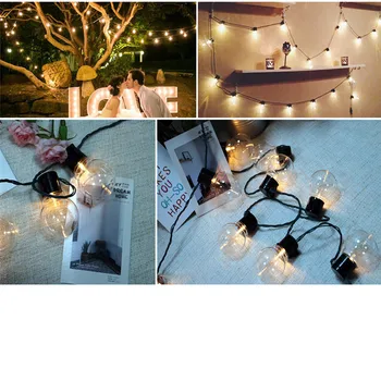 20Ft 6cm Bulb Globe String Lights With Clear Bulb Backyard Patio Lights Vintage Bulbs Decorative Outdoor Garland Wedding A1
20Ft 6cm Bulb Globe String Lights With Clear Bulb Backyard Patio Lights Vintage Bulbs Decorative Outdoor Garland Wedding A1