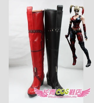 Batman Suicide Squad Quinn Movie Cosplay Costumes Shoes Boots High Heels Custom Made For Adult Women Halloween Party
Batman Suicide Squad Quinn Movie Cosplay Costumes Shoes Boots High Heels Custom Made For Adult Women Halloween Party